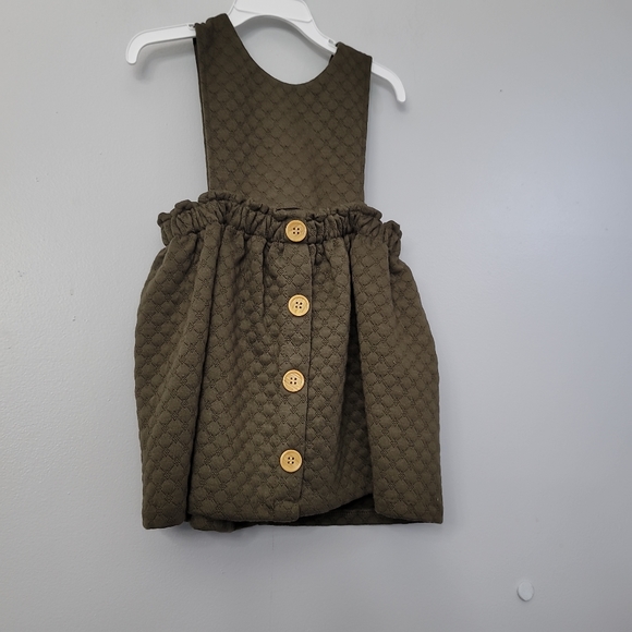 BONNIE JEAN  BABY GIRLS 12-24 MONTHS GIANNA JUMPER DRESS - Picture 4 of 12